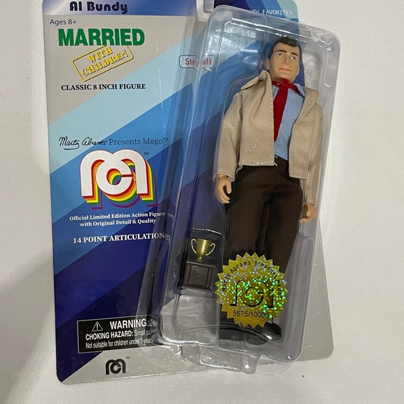 2018 MEGO PEGGY & AL BUNDY MARRIED WITH CHILDREN 8" FIGURE- NEW - Picture 7 of 8